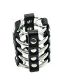 Ohmama Fetish - Penis Cage With Metal Rings And Leather Straps