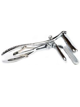 Metal Hard - Speculum Anale Triplo in Acciaio Chirurgico