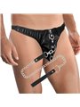 Darkness - Submission Thong with Metal Chain