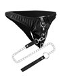 Darkness - Submission Thong with Metal Chain