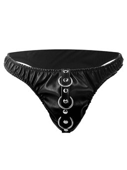 Darkness - Submission Thong with Metal Chain