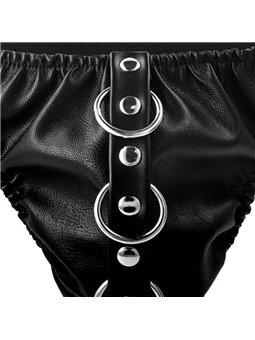 Darkness - Submission Thong with Metal Chain
