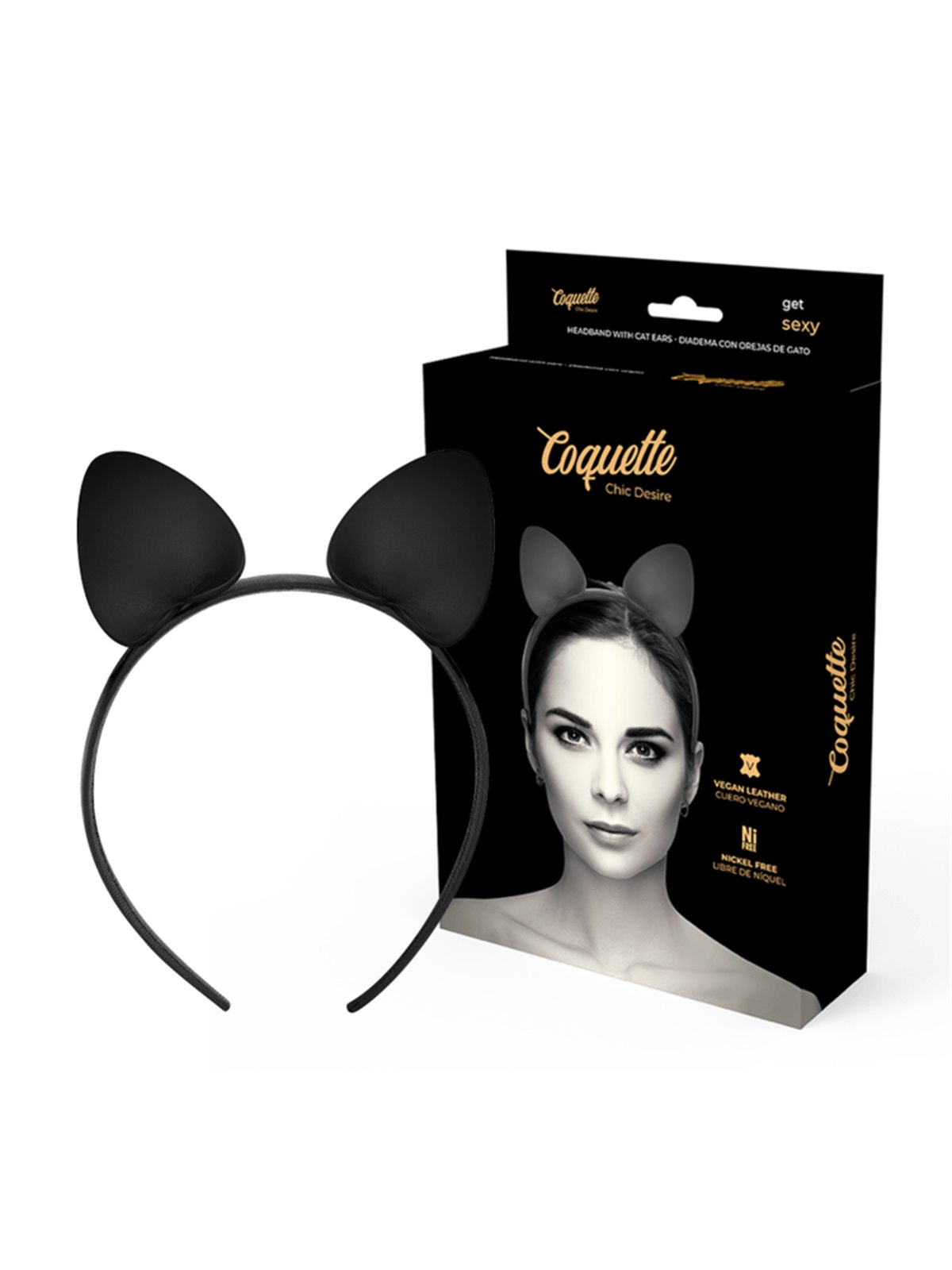 Coquette Chic Desire - Headband with Cat Ears