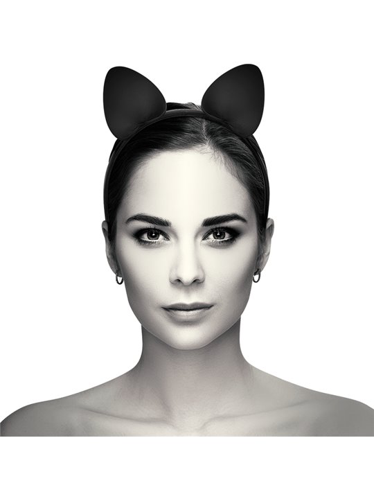 Coquette Chic Desire - Cerchietto con Orecchie di Gatto - Nero