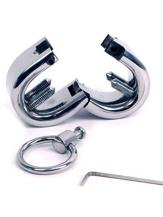 Metalhard Ovard Kalis Teeth Testicle Bracelet