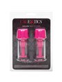 CalExotics Vacuum Twist Suckers - Pompa per Stimolazione Capezzoli - Rosa