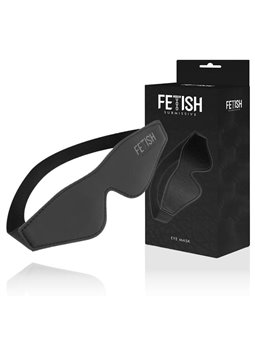 Fetish Submissive - Vegan Leather Mask with Noprene Lining