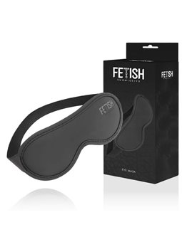 Fetish Submissive - Vegan Leather Mask II With Noprene Lining