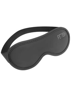 Fetish Submissive - Vegan Leather Mask II With Noprene Lining