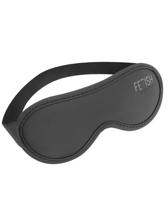 Fetish Submissive - Vegan Leather Mask II With Noprene Lining
