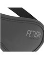Fetish Submissive - Vegan Leather Mask II With Noprene Lining