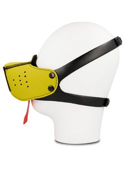 Ohmama Fetish Dog Muzzle - Yellow