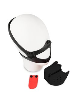 Ohmama Fetish Dog Muzzle - Black