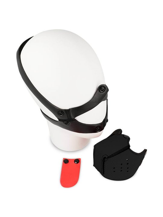Ohmama Fetish Dog Muzzle - Black