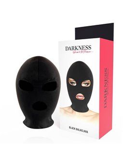 Darkness - Bdsm Submission Mask Mouth and Eyes Black