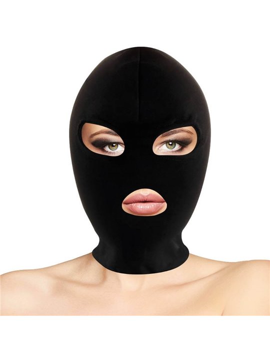 Darkness Black Balaclava - Cappuccio Nero con Apertura su Occhi e Bocca