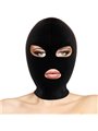 Darkness - Bdsm Submission Mask Mouth and Eyes Black