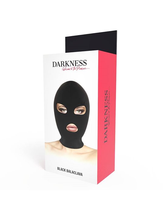 Darkness Black Balaclava - Cappuccio Nero con Apertura su Occhi e Bocca
