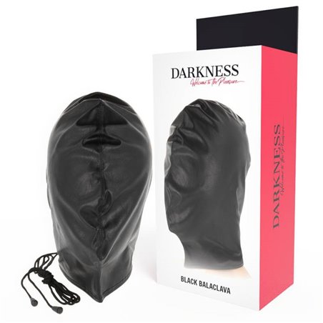 Darkness Black Balaclava - Cappuccio Nero Integrale in Tessuto Leggero