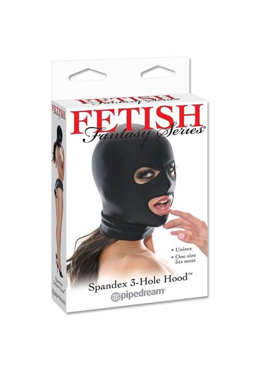 Fetish Fantasy Series - Spandex 3-Hole Hood
