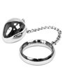 Metal Hard - Cock Ring 45Mm + Chain with Metal Ball