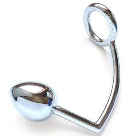 Metal Hard - Ring with Anal Hook 40Mm