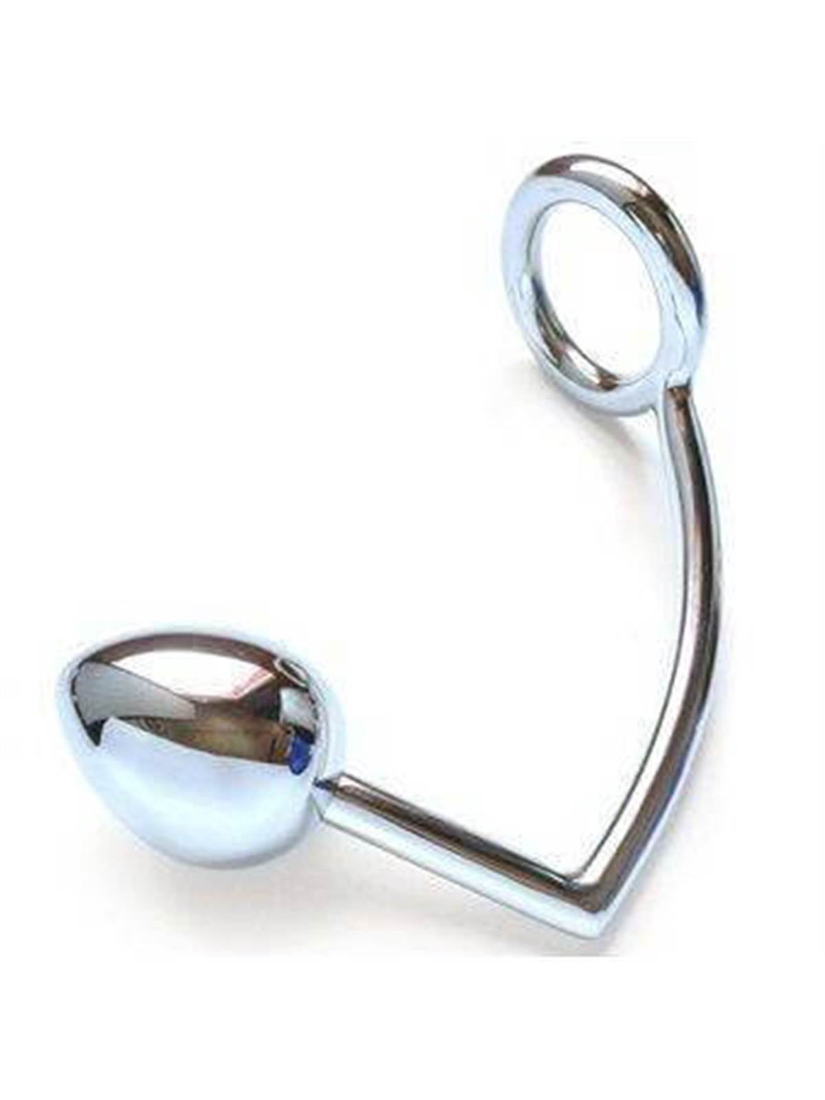 Metal Hard - Anello Fallico con Plug Anale 45 MM