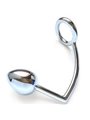 Metal Hard - Anello Fallico con Plug Anale 50 MM