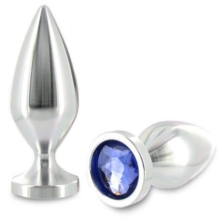 Metal Hard Diamond - Plug Anale Medio Cristal 8,89 CM