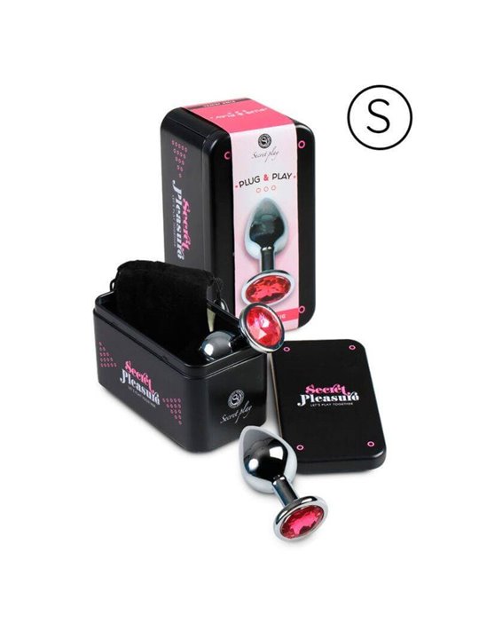 Secretplay - Plug Anal Aluminum Fuchsia 7 CM
