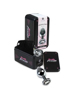 Secretplay - Plug Anal Transparent Aluminum 8 CM