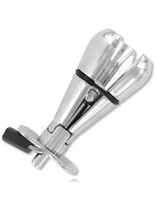 Metal Hard - Metal Anal Plug with Lock