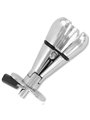 Metal Hard Plug Anal Metalico con Bloqueo