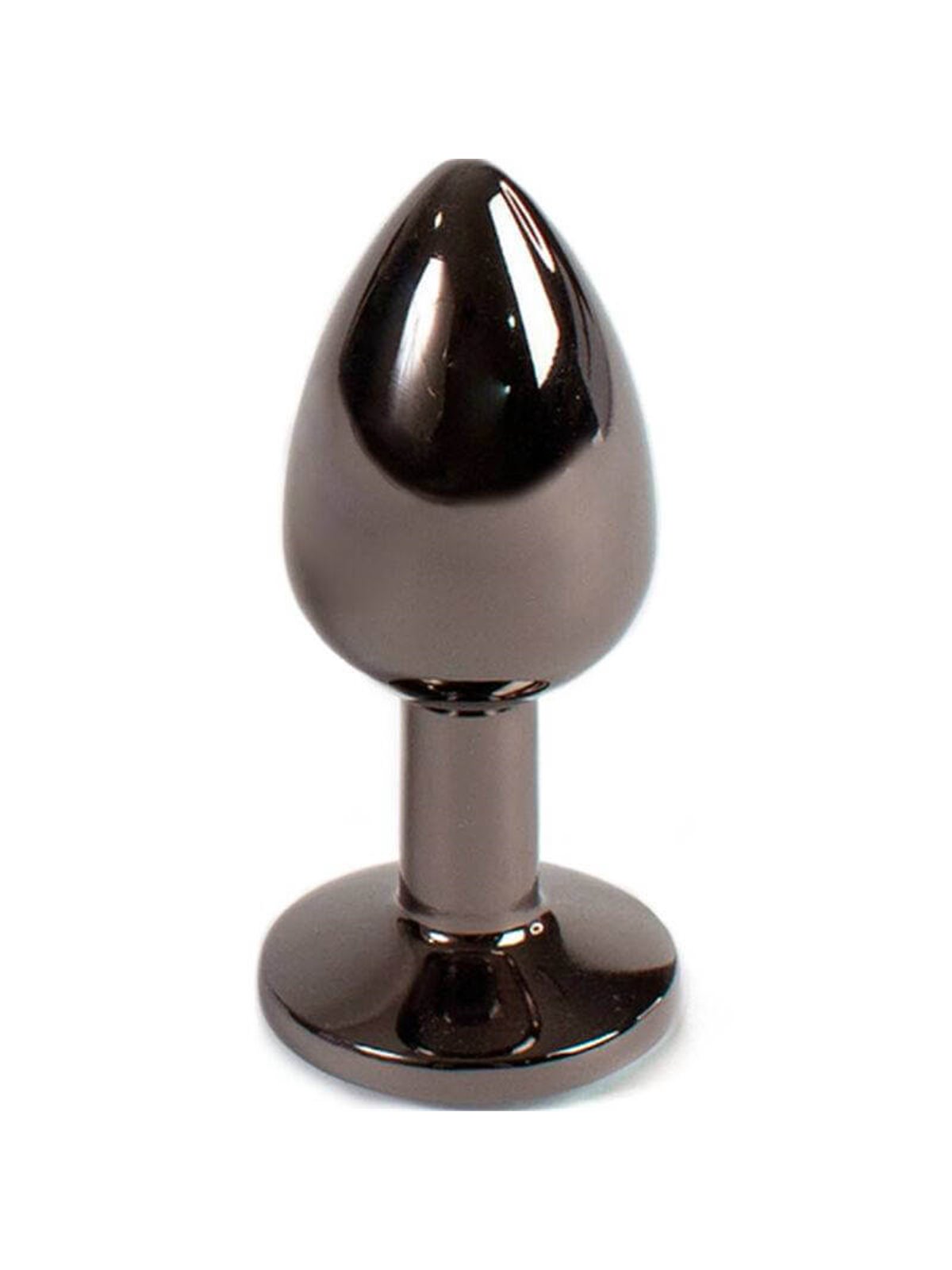 Secret Play - Gunmetal Butt Plug Small Size 7 CM