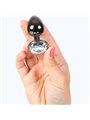 Secret Play - Gunmetal Butt Plug Small Size 7 CM