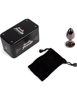 Secret Play - Gunmetal Butt Plug Small Size 7 CM