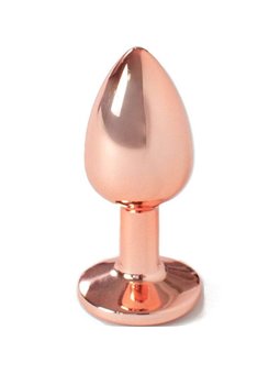 Secret Play - Metal Butt Plug Rose Gold Small Size 7 CM