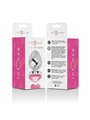 Intense - Aluminum Metal Anal Plug Pink Heart Size M