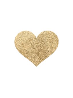 Bijoux Indiscrets Copricapezzoli Flash Heart Gold