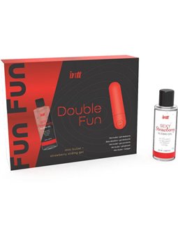 Intt Releases - Double Fun Kit with Vibrating Bullet and Strawberry Massage Gel