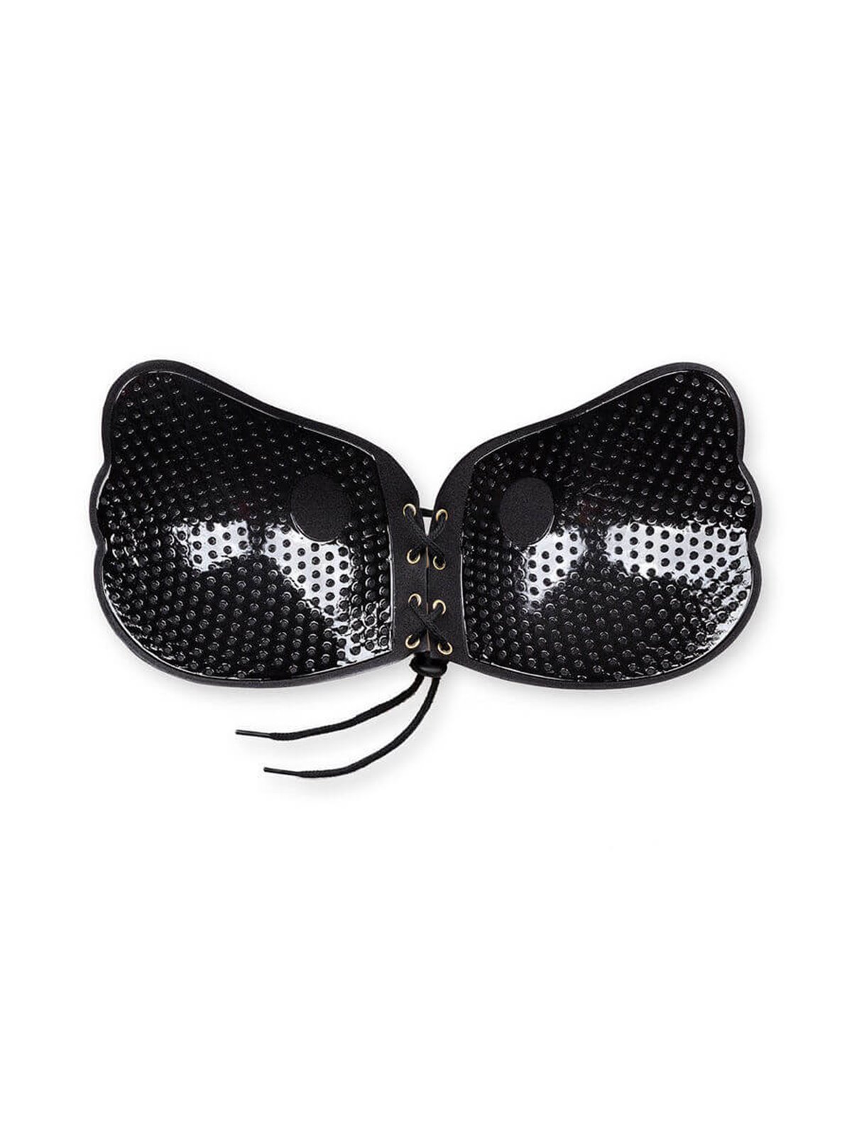 Bye-Bra Lace-It - Reggiseno Adesivo con Scollatura Regolabile - Coppa a Nero