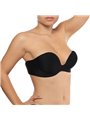 Bye-Bra Gala - Reggiseno Push-Up a Balconcino Adesivo e Riutilizzabile - Coppa a Nero