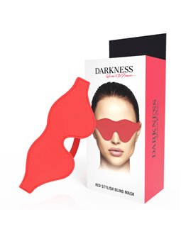 Darkness Red Stylish Blind Mask - Mascherina Copri Occhi Rossa