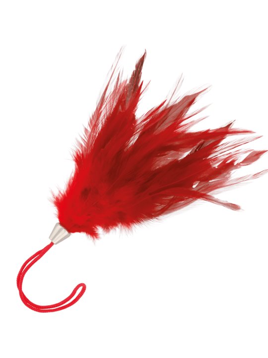 Darkness - Piumino Bondage Rosso per Solletico 17 Cm