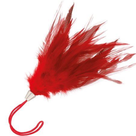 Darkness - Piumino Bondage Rosso per Solletico 17 Cm