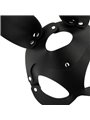 Coquette Chic Desire - Vegan Leather Mask with Rabbit Ears