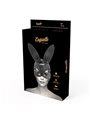 Coquette Chic Desire - Vegan Leather Mask with Rabbit Ears