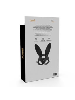 Coquette Chic Desire - Vegan Leather Mask with Rabbit Ears