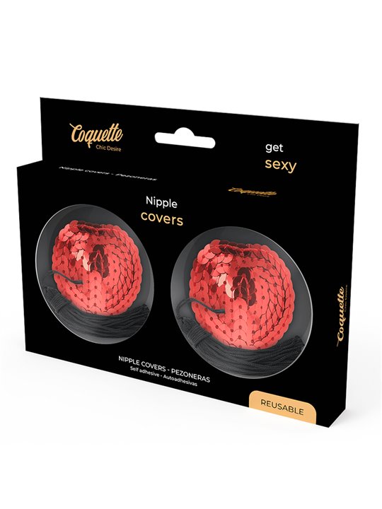 Coquette Chic Desire - Red Nipple Cover