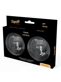 Coquette Chic Desire - Black Sequin Nipple Covers